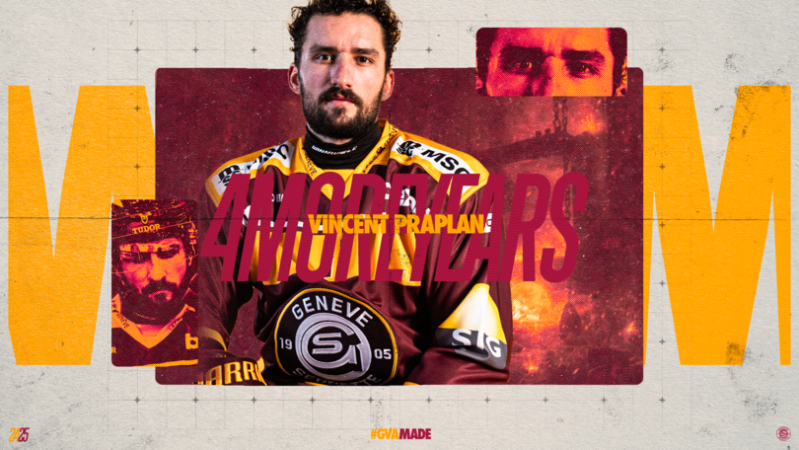 Genf bestätigt den Vertrag von Vincent Praplan