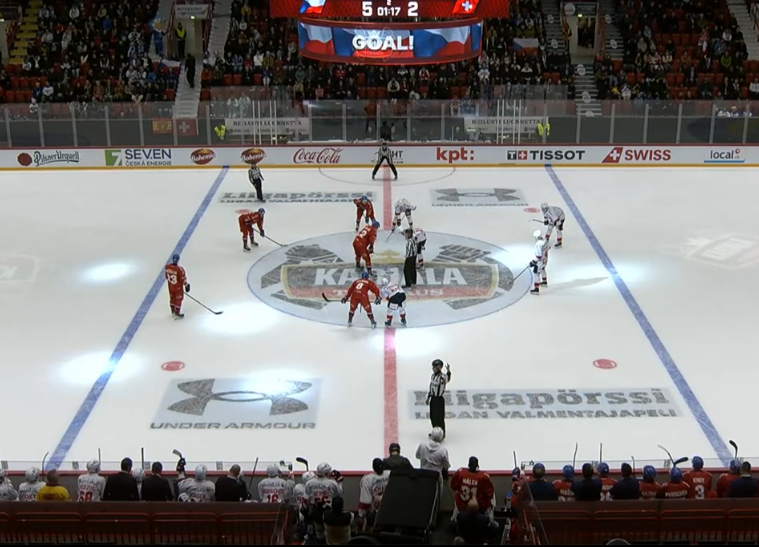 La Tchéquie domine à nouveau la Suisse