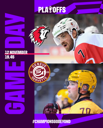 CHL: Aufstellung der Teams für das Spiel Lausanne vs. Genf