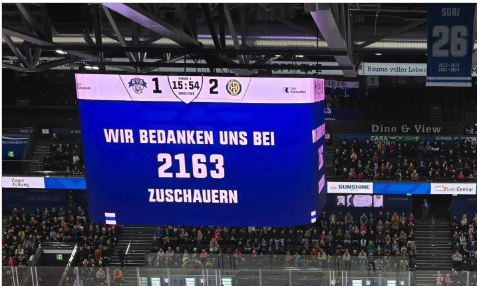Zug stellt Zuschauerrekord für Frauenhockeyspiel auf