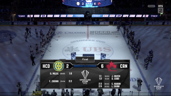 Coupe Spengler : le Canada bat facilement Davos