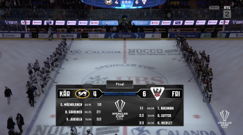 Spengler Cup: Freiburg dominiert Karpät