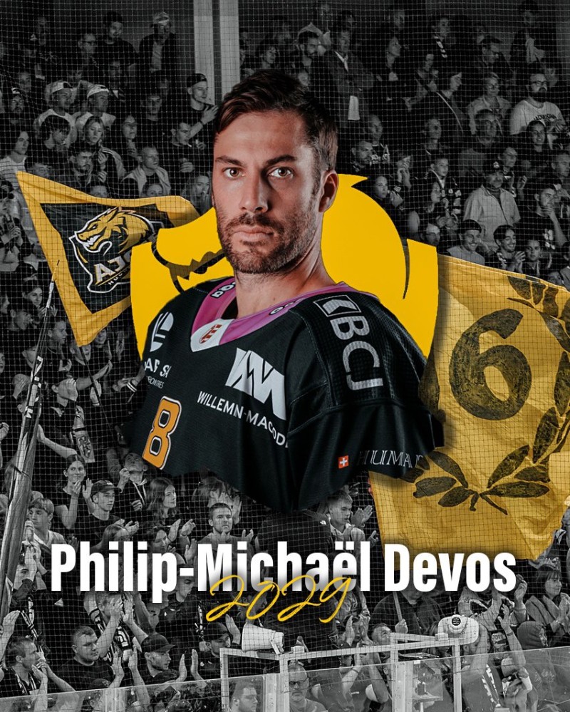 Une longue prolongation de contrat pour Philip-Michaël Devos