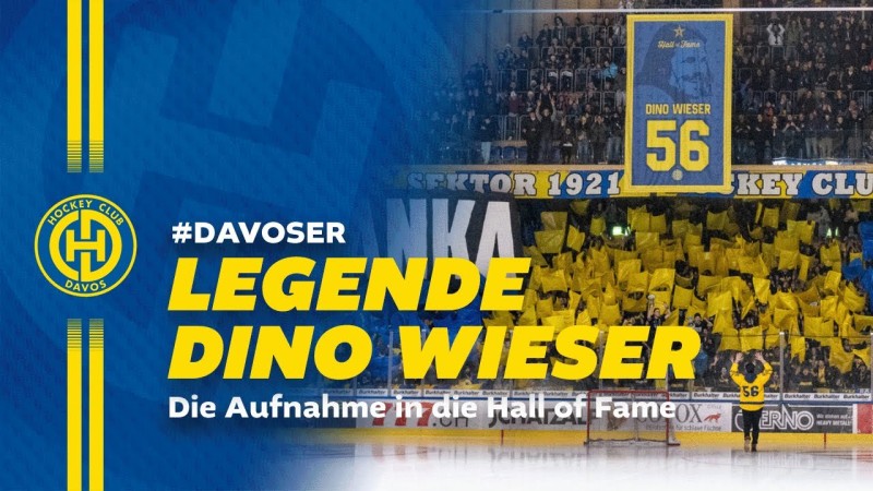 Les images du retrait du maillot de Dino Wieser