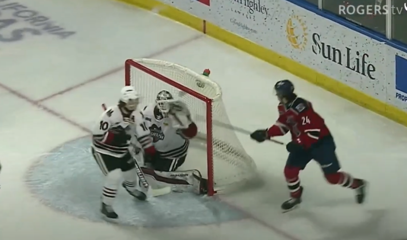 Un bien joli but en OHL