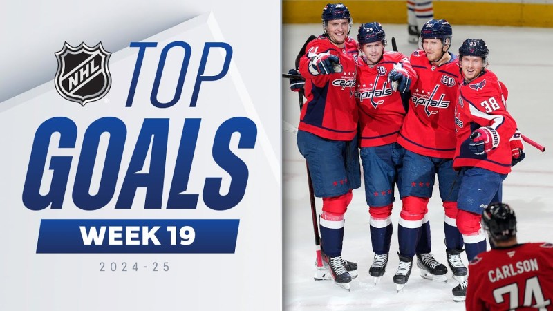 Les plus beaux buts de la semaine écoulée en NHL