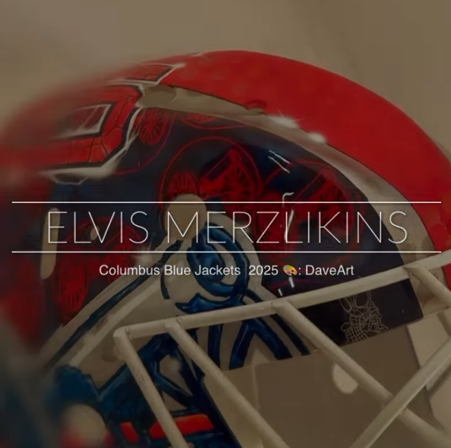 Un nouveau masque et une belle marque pour Elvis Merzlikins devant une foule record