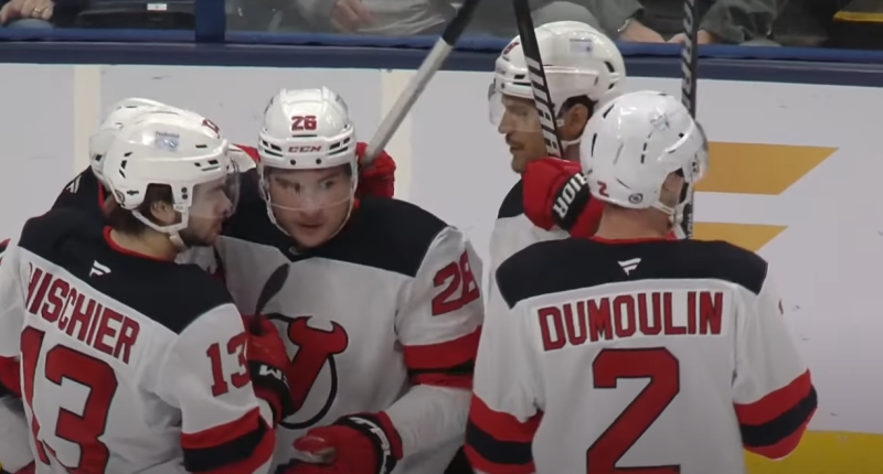 20e but de la saison pour Timo Meier, des points pour Hischier et Fiala