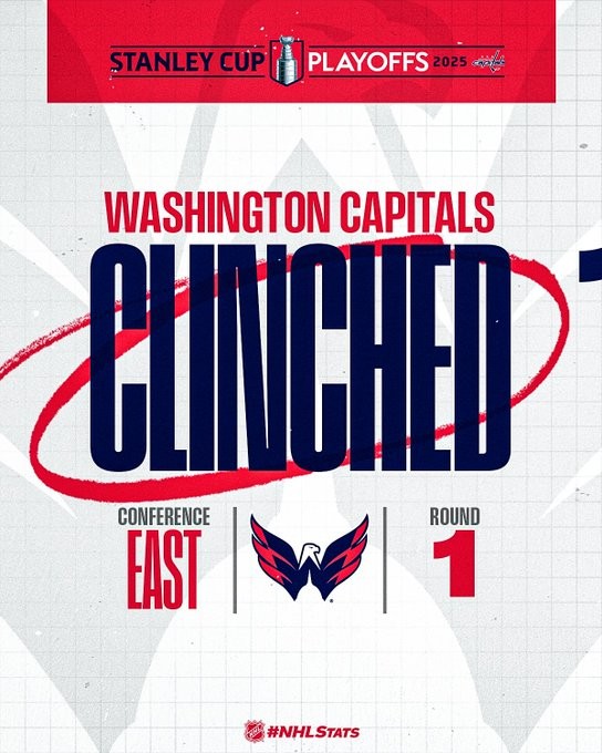 Les Capitals sont la première équipe à se qualifier pour les séries éliminatoires, les Blackhawks la première éliminée
