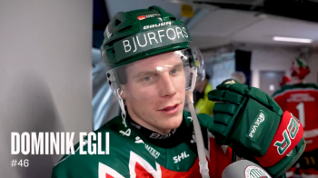 Dominik Egli s'offre un triplé avec Frölunda