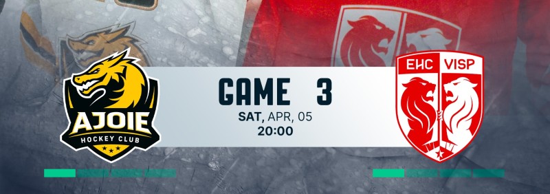 Formation des équipes et joueurs indisponibles pour le match Ajoie vs Viège