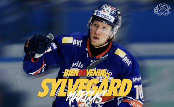 Bienne officialise la venue de Marcus Sylvegård