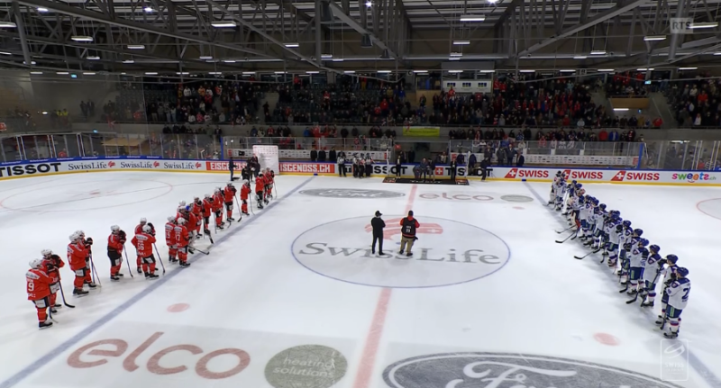 Petite victoire de la Suisse sur la Slovaquie