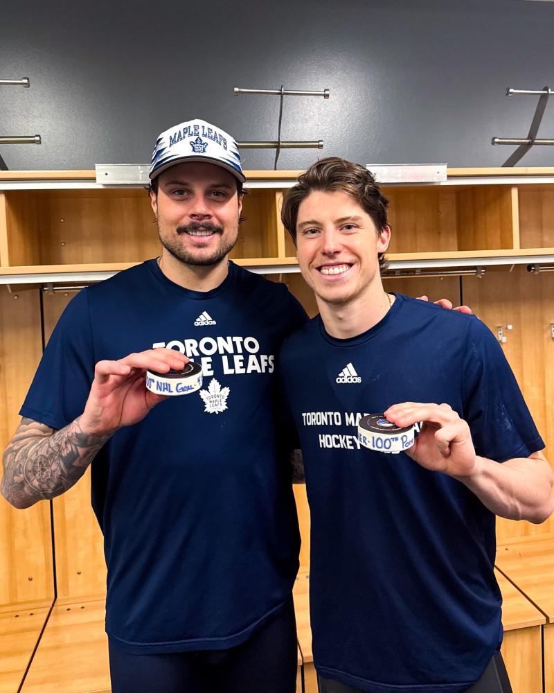 Auston Matthews fait mieux qu'Alex Ovechkin