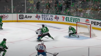 Un bien joli but du revers de Logan O'Connor