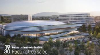 Le coût de la future patinoire du Trèfle-Blanc fait débat à Genève