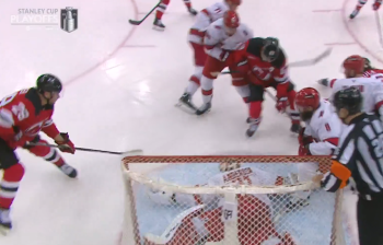 Frederik Andersen vole Timo Meier d'un but quasi certain