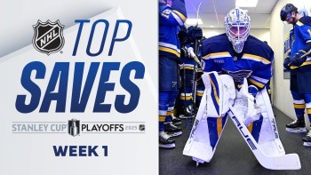 Les plus beaux arrêts de la première semaine de play-offs de NHL