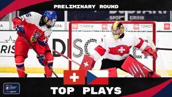 Mondiaux U18 : formation la Suisse s'incline de peu face à la Tchéquie