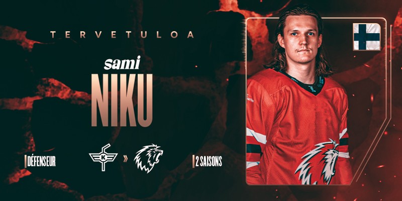 Sami Niku sera bien Lausannois