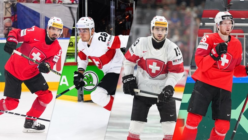 La sélection suisse pour les Mondiaux