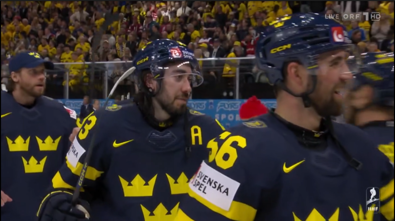 Mondiaux 2025 : La Suède a peiné mais renverse l'Autriche en 12 secondes
