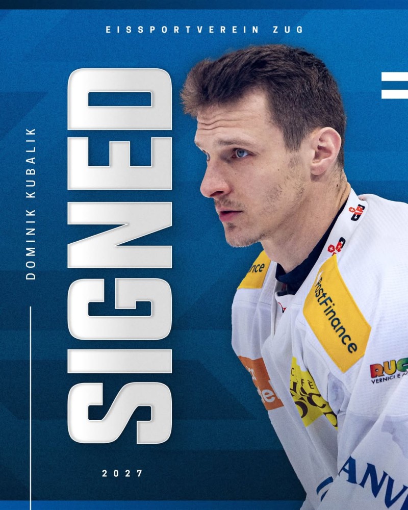 Dominik Kubalik sera l'étranger le mieux payé de l'histoire du championnat suisse