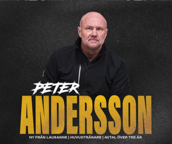 Peter Andersson revient sur son expérience lausannoise