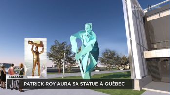 Patrick Roy aura sa statue à Québec