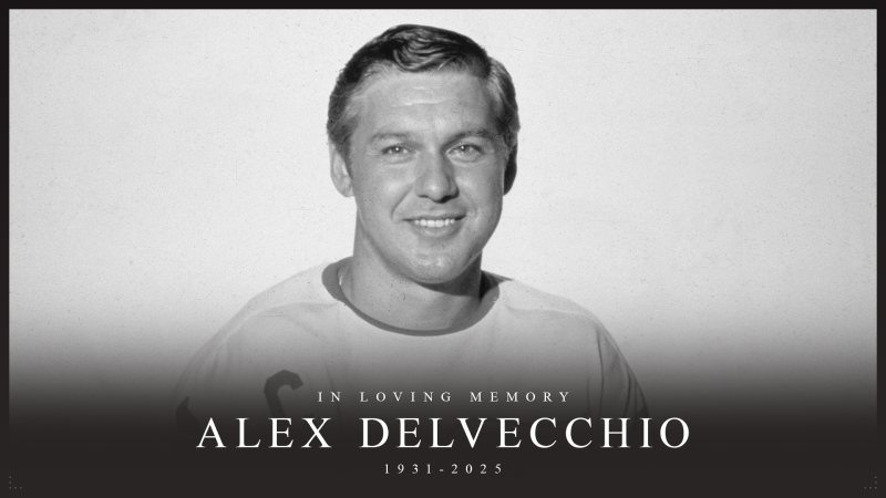Alex Delvecchio, légende des Red Wings, s’éteint à 93 ans