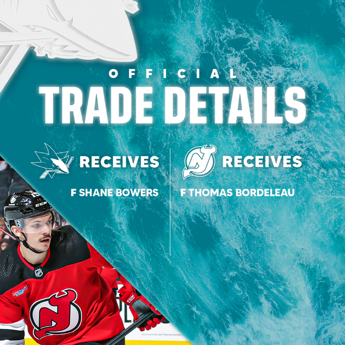 Thomas Bordeleau prend la direction du New Jersey