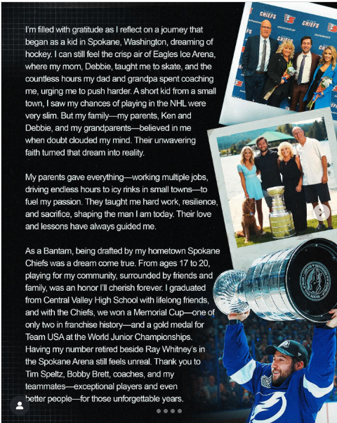 Tyler Johnson met un terme à sa carrière après 13 saisons dans la LNH