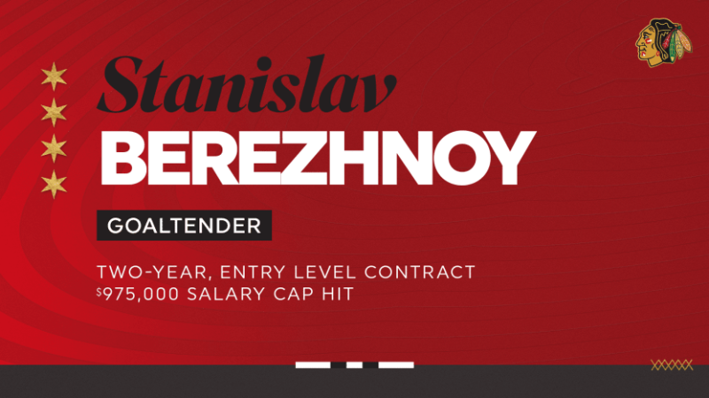 Chicago signe Stanislav Berezhnoy pour deux ans