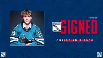 Christian Kirsch sous contrat avec les Kitchener Rangers