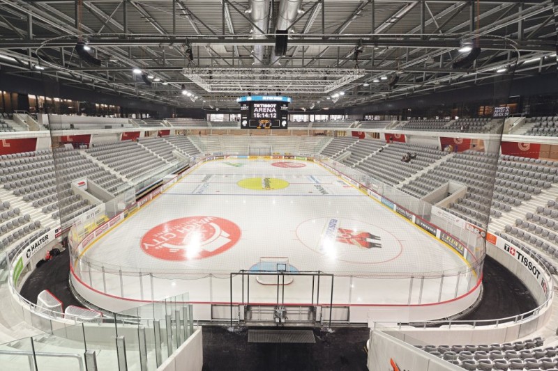 Un peu plus de 6'500 places à la Tissot Arena