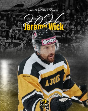 Jeremy Wick bleibt in der Ajoie