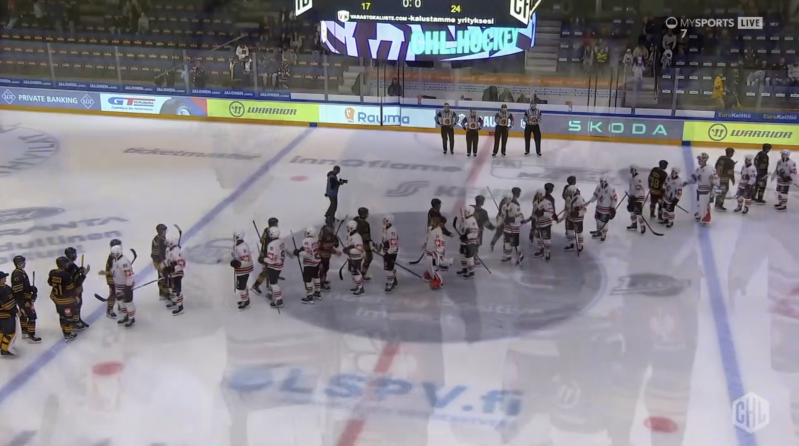 Lausanne puni par son indiscipline en ouverture de la CHL