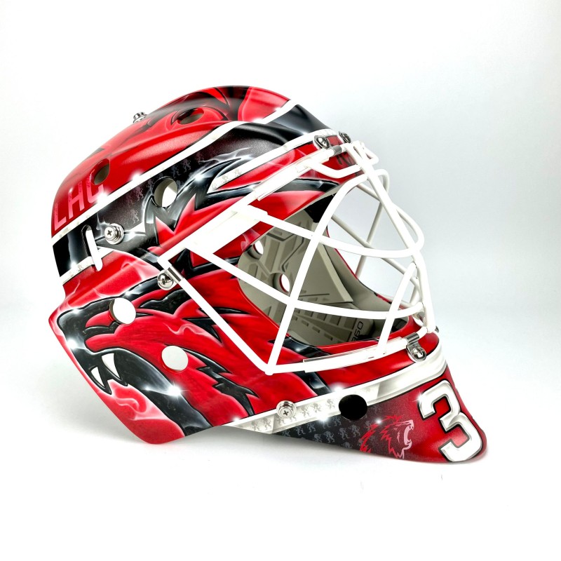 Le nouveau masque de Kevin Pasche dans les détails