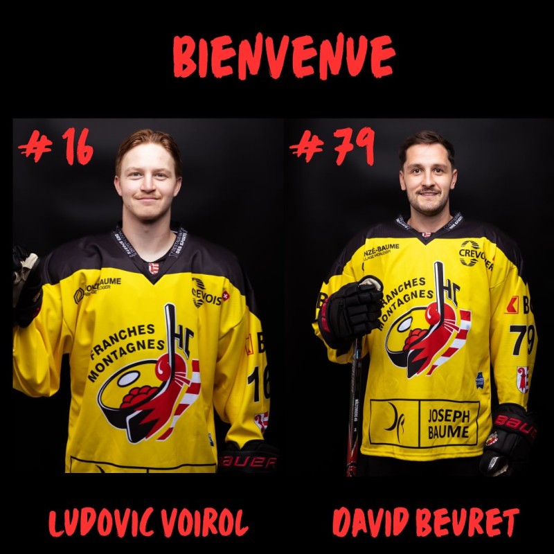 Ludovic Voirol évoluera finalement avec Franches-Montagnes