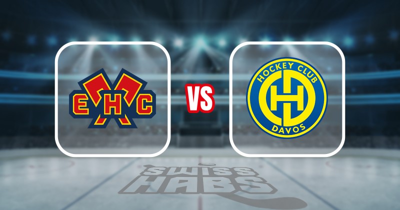 Formation des équipes et joueurs indisponibles pour le match Bienne vs Davos