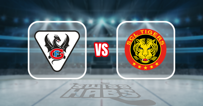 Teamaufstellung und nicht verfügbare Spieler für das Spiel Fribourg vs Langnau