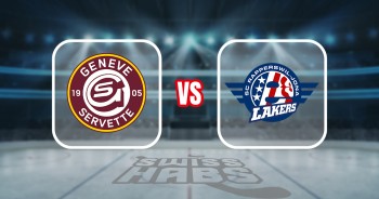 Formation des équipes et joueurs indisponibles pour le match Genève vs Rapperswil