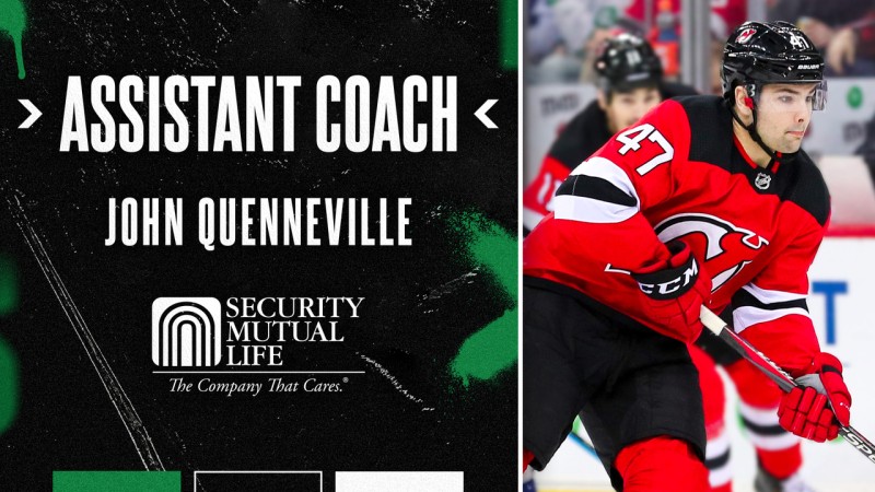 John Quenneville prend sa retraite à 29 ans pour coacher