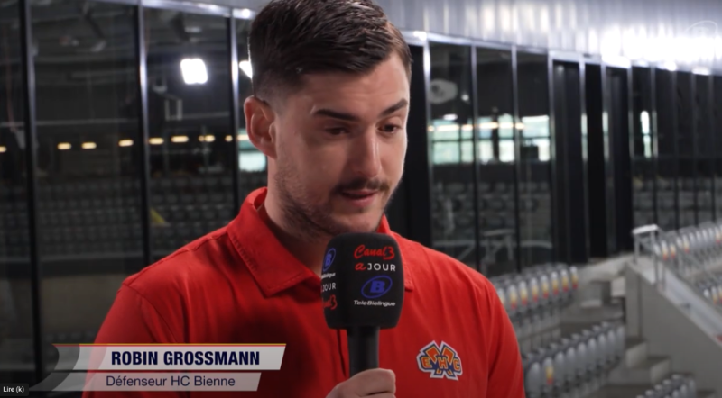 Robin Grossmann à l'interview