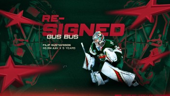 Filip Gustavsson prolonge pour cinq ans avec le Wild du Minnesota