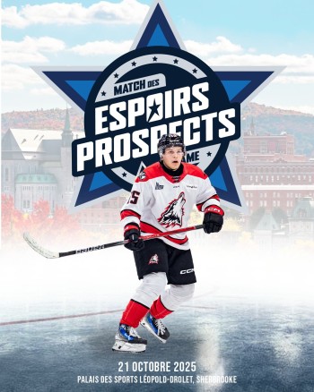 Lars Steiner devra faire l'impasse sur le match des Espoirs LHJMQ