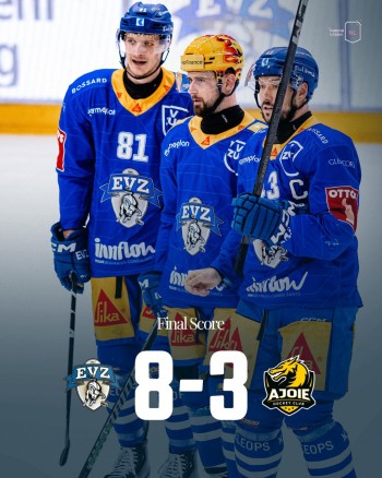 Les images du match Zoug vs Ajoie