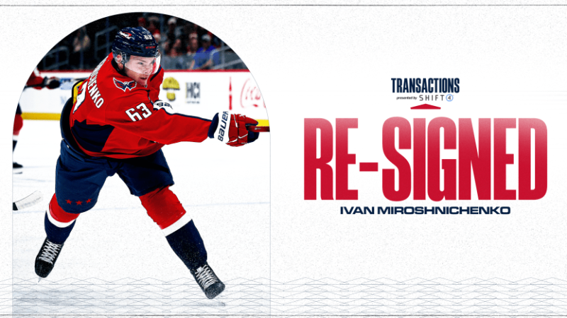 Prolongation de contrat pour Ivan Miroshnichenko