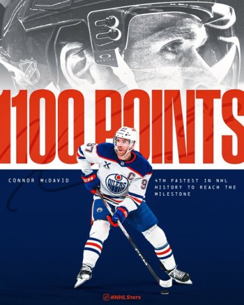 De bien belles marques atteintes par Connor McDavid
