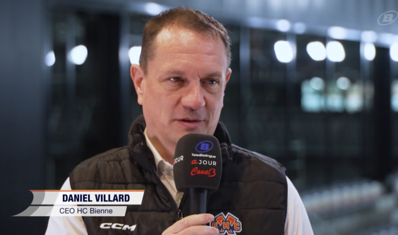 Daniel Villard fait le point sur la saison du HC Bienne